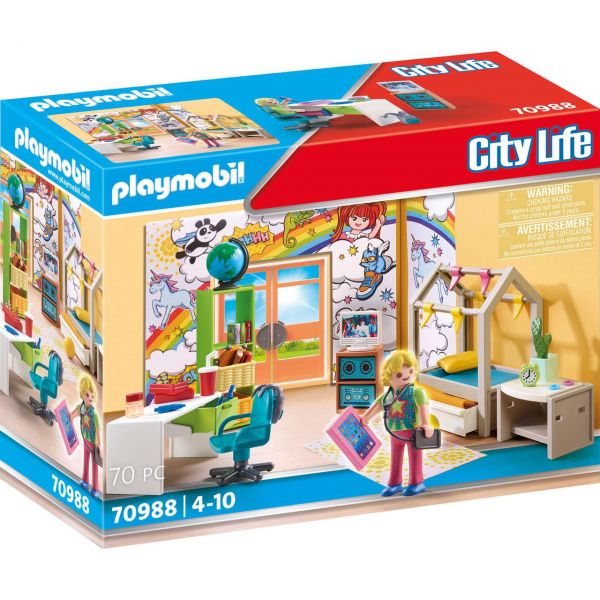 PLAYMOBIL 70988 - City Life - Jugendzimmer