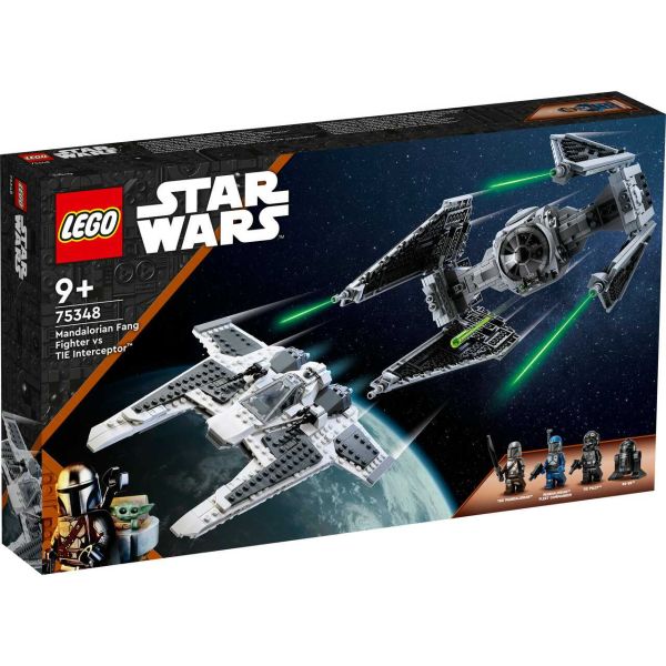 LEGO 75348 - Star Wars™ - Mandalorianischer Fang Fighter vs. TIE Interceptor™