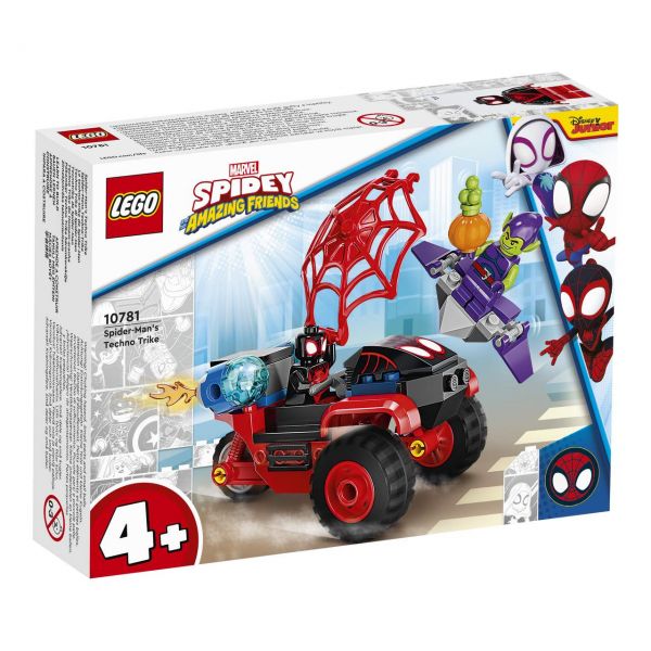 LEGO 10781 - 4+ - Miles Morales: Spider-Mans Techno-Trike