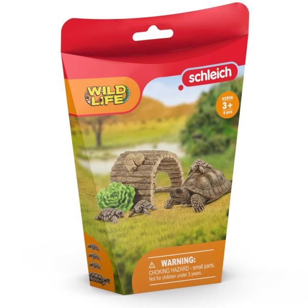 SCHLEICH 42506 - Wild Life - Zuhause für Schildkröten