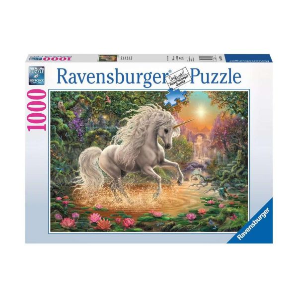 RAVENSBURGER 19793 - Puzzle - Mystisches Einhorn, 1000 Teile