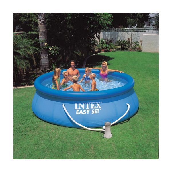 INTEX 28132GN - Pool - Easy Set Aufstellpool mit Filterpumpe, 366x76cm