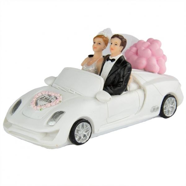FOLAT 21282 - Geburtstag &amp; Party - Hochzeit - Figuren in Cabriolet