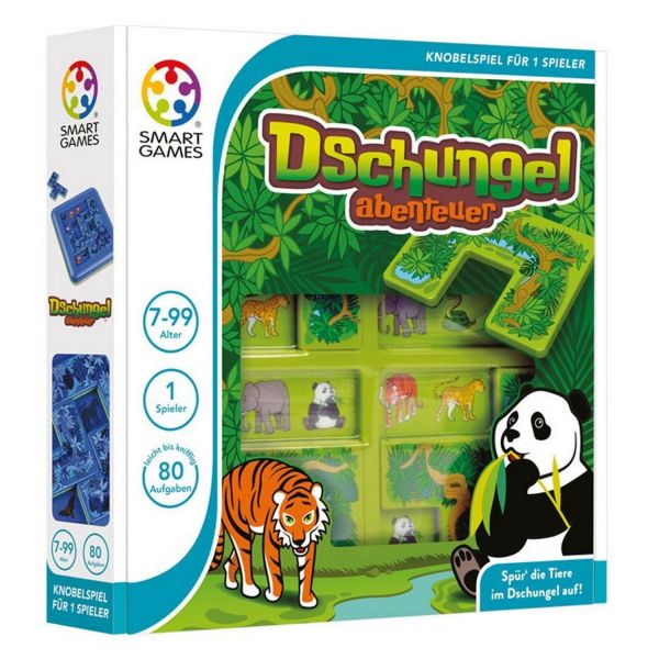 SMART GAMES 105 - 3D Klassiker - Dschungel Abenteuer