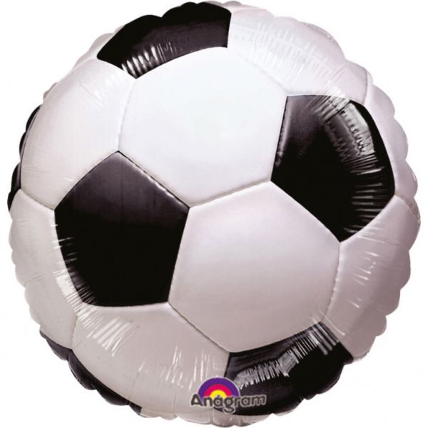 AMSCAN 117040 - Folienballon - Fußball, 45 cm