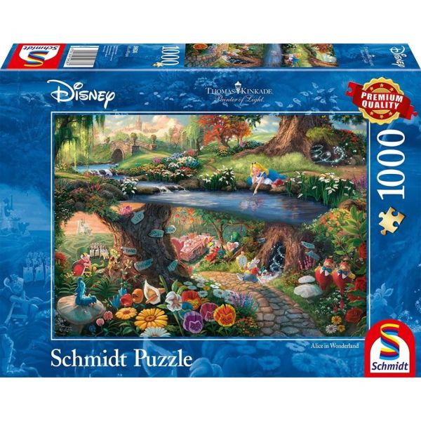 SCHMIDT 59636 - Puzzle - Disney, Alice im Wunderland, 1000 Teile