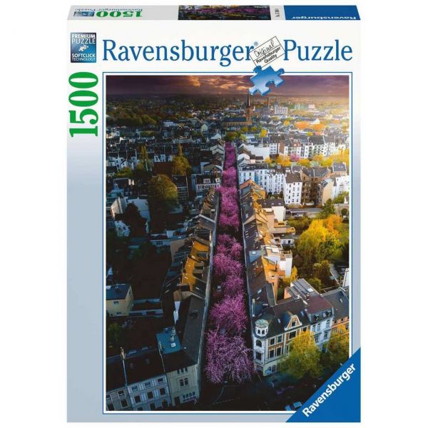 RAVENSBURGER 17104 - Puzzle - Blühendes Bonn, 1500 Teile