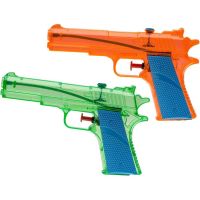 IDENA 40112 - Gartenspielzeug - Wasserpistolen 2er Pack, 18cm