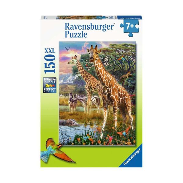 RAVENSBURGER 12943 - Puzzle - Bunte Savanne, 150 Teile