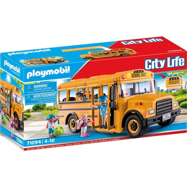 PLAYMOBIL 71094 - City Life - US Schulbus