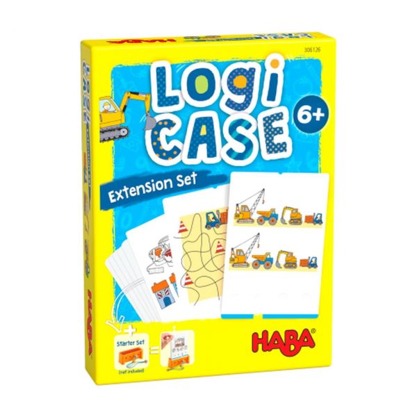 HABA 306126 - LogiCASE - Erweiterungsset, Baustelle