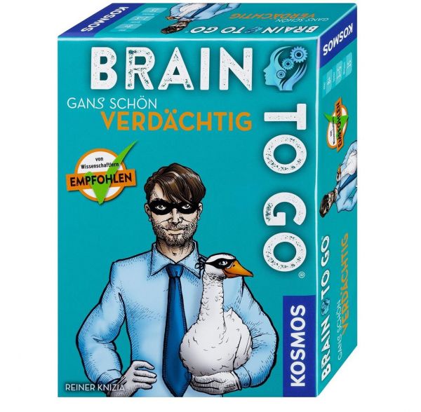 KOSMOS 690830 - Mitbringspiel - Brain to go - Gans schön verdächtig