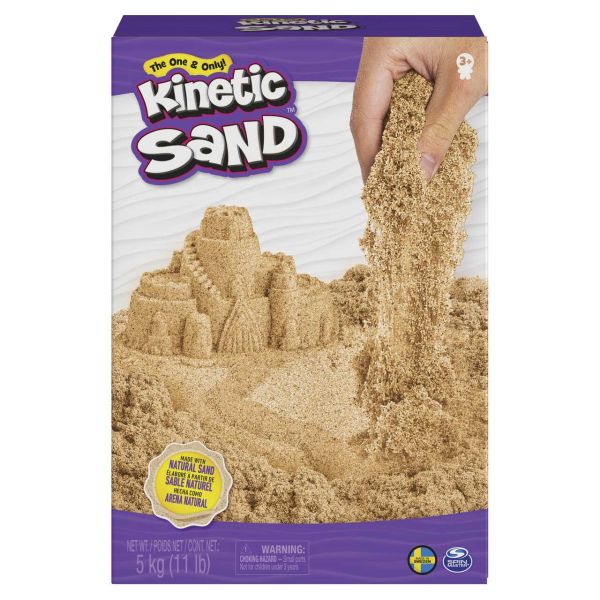 Spin Master 36890 - Kinetic Sand - Braun, 5kg