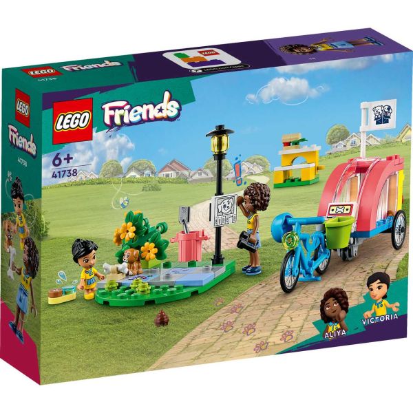 LEGO 41738 - Friends - Hunderettungsfahrrad