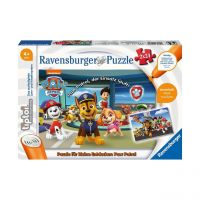 RAVENSBURGER 00069 - tiptoi® - Puzzle für kleine Entdecker: Paw Patrol, 2x24 Teile