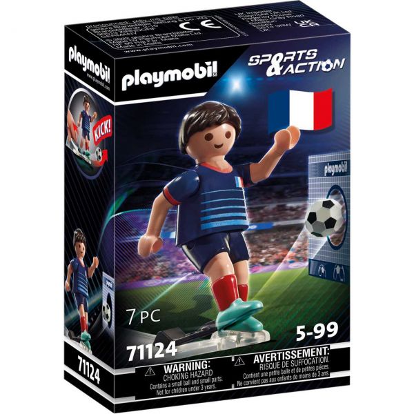 PLAYMOBIL 71124 - Sports &amp; Action - Fußballspieler Frankreich