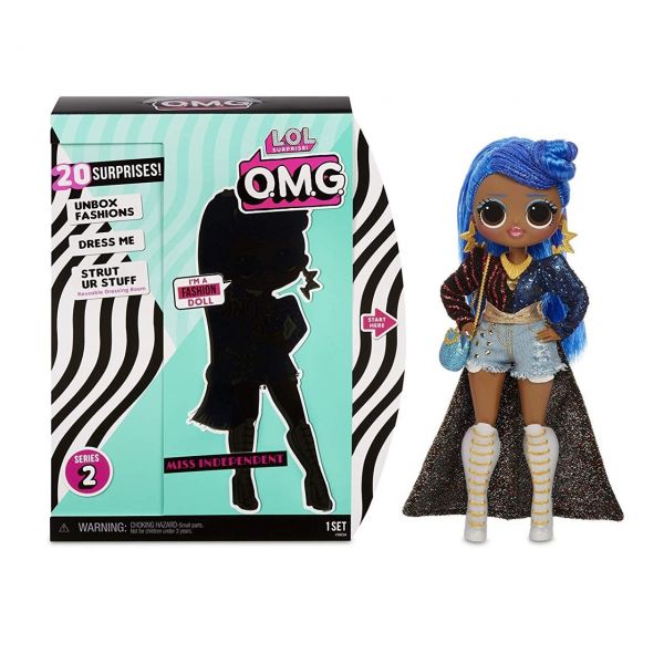 MGA 565130E7C - L.O.L. Surprise O.M.G. - Fashion Doll Serie 2, MISS INDEPENDENT