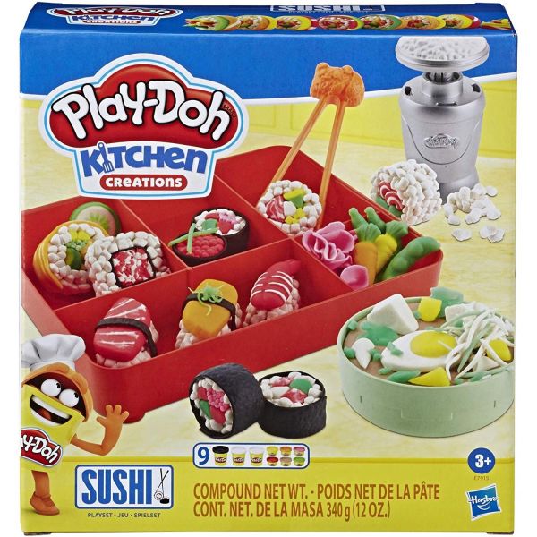 HASBRO E7915 - Play-Doh Kitchen Creations - Sushi, Spielset