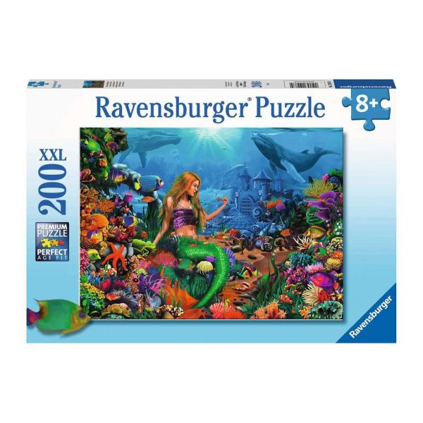 RAVENSBURGER 12987 - Puzzle - Die Meereskönigin, 200 Teile
