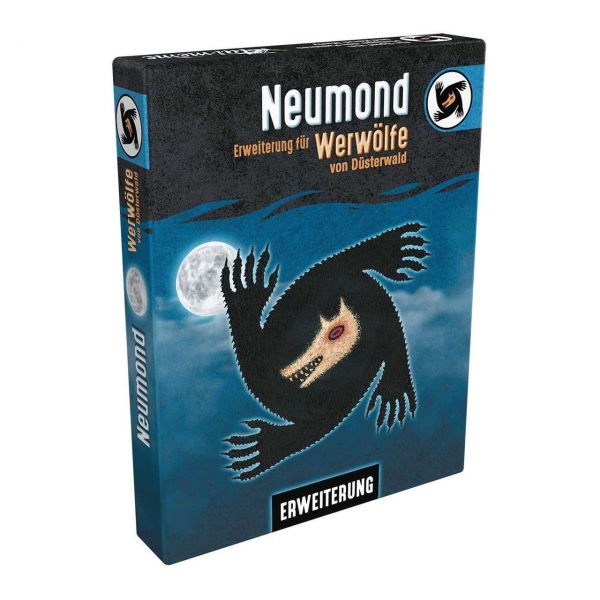 ASMODEE 7053 - Kartenspiel - Werwölfe vom Düsterwald, Erweiterung: Neumond